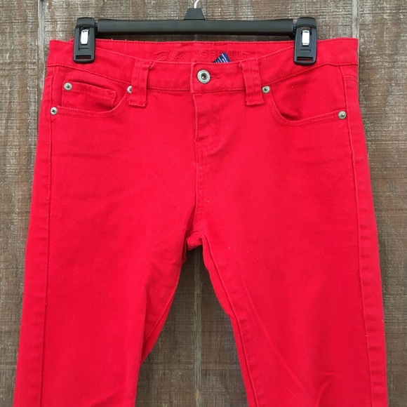 Blue Asphalt Red Skinny Jeans size 9 - Picture 3 of 8